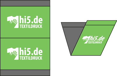 Mittelfalz Label